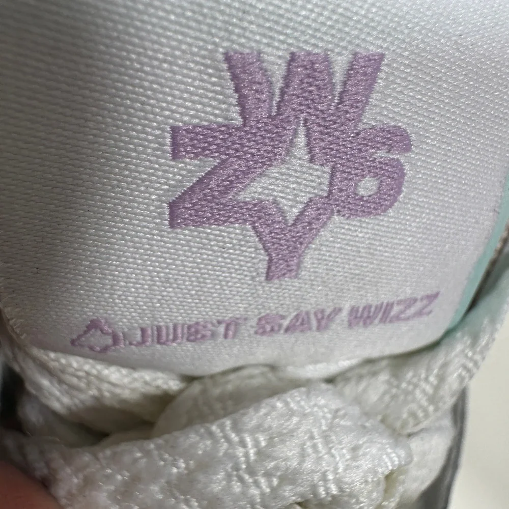 W6YZ Jet-M Sneakers Womens 7 Multi Pastel Suede Retro Running Shoes Wizz